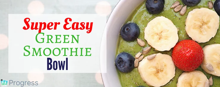 Whip up this easy green smoothie bowl recipe in minutes - perfect for breakfast or brunch