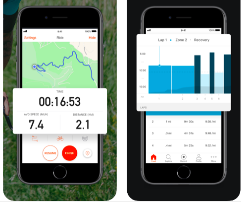 ©Strava: running tracker and group challenges - health & fitness app