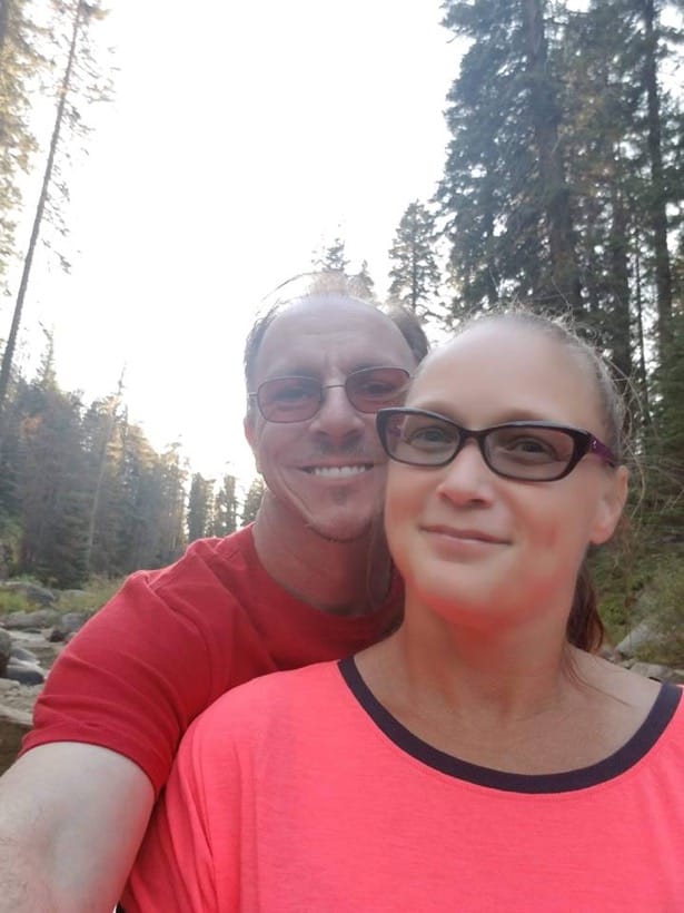 Trina and her husband tracking