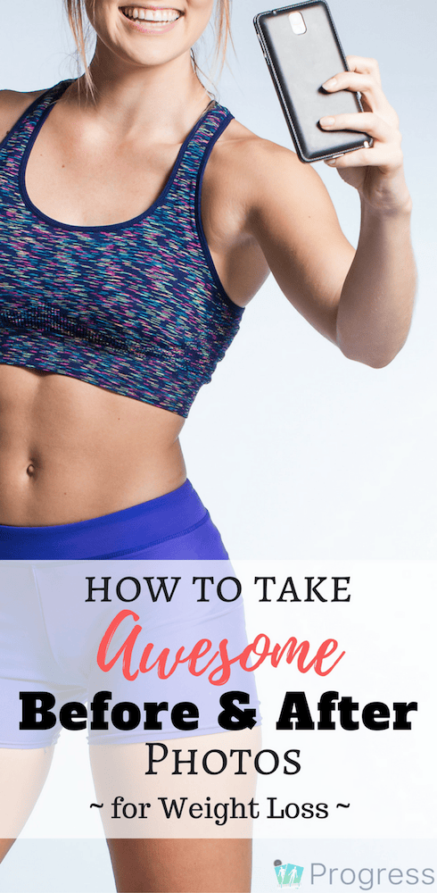 Losing weight? Check out this guide on how to take awesome before and after photos during your weight loss | Progress App